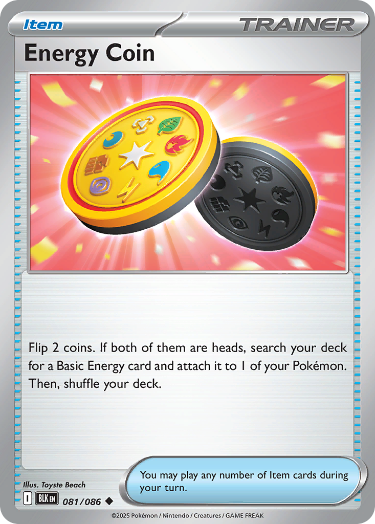 Energy Coin – Black Bolt