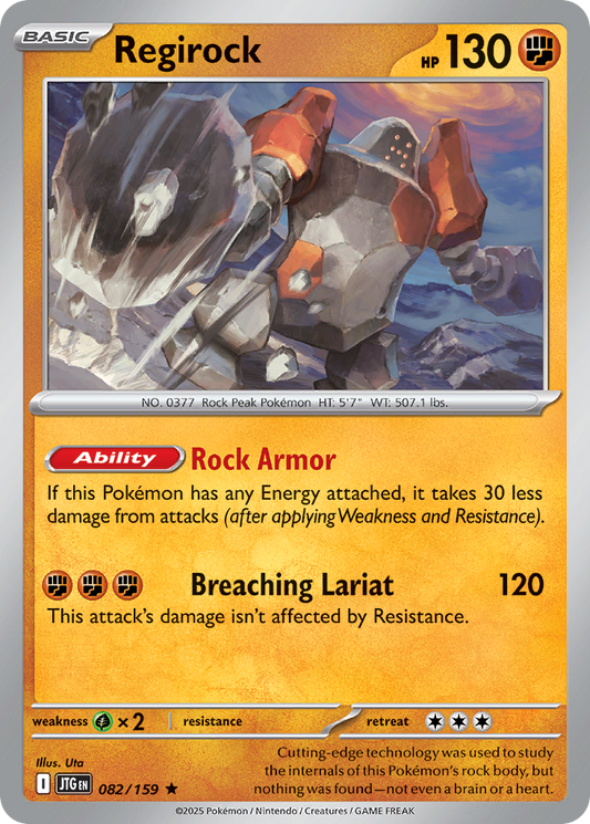 Regirock — Journey Together 082/159