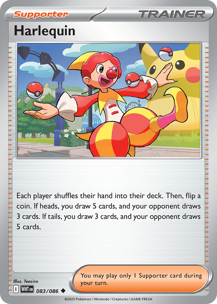 Harlequin — White Flare 083/086