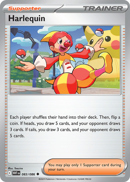 Harlequin — White Flare 083/086