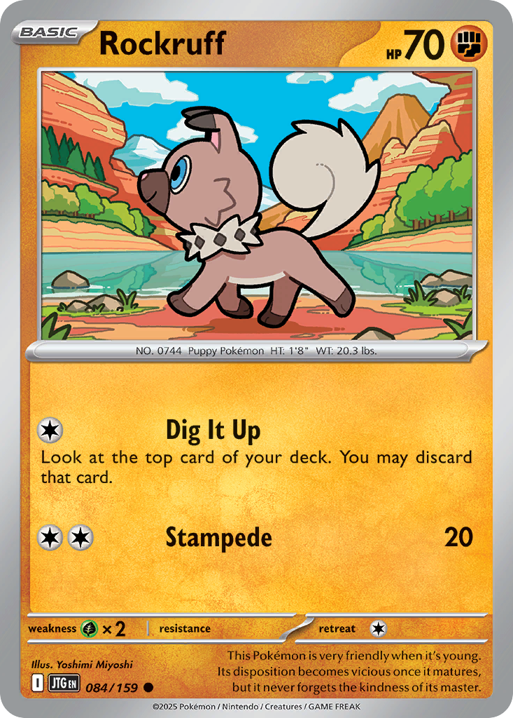 Rockruff — Journey Together 084/159