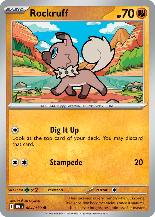 Rockruff — Journey Together 084/159