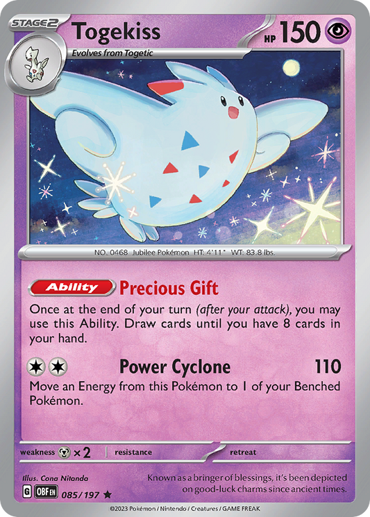 Togekiss – Obsidian Flames