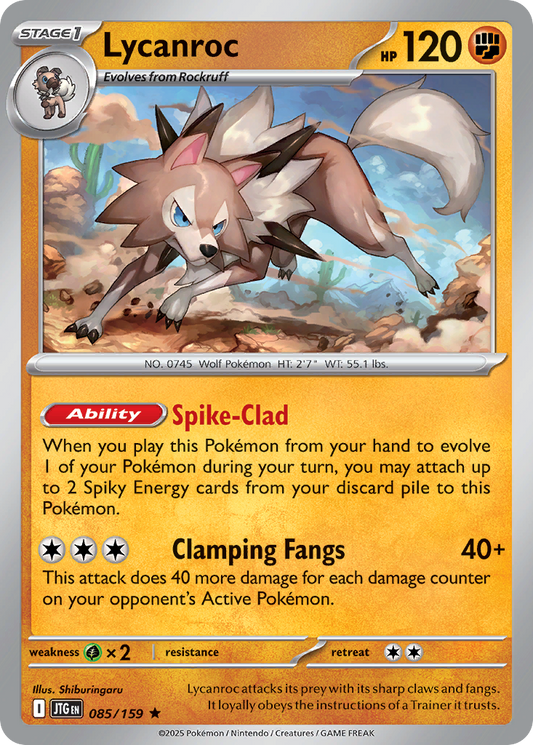 Lycanroc — Journey Together 085/159