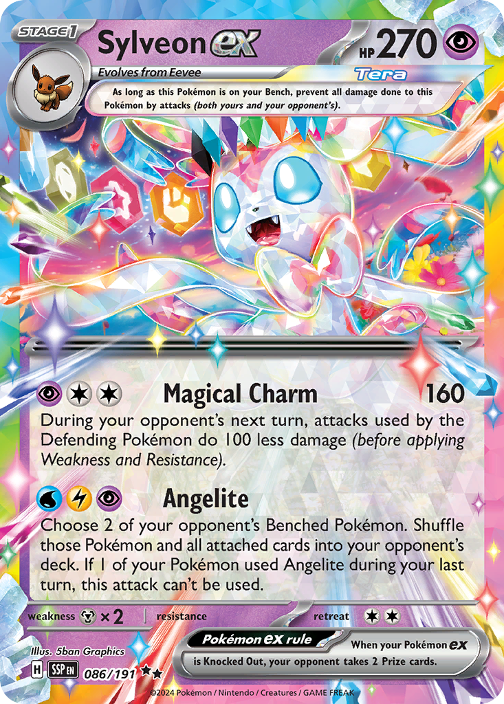 Sylveon ex – Surging Sparks
