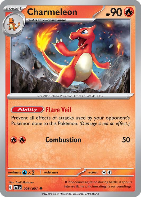 Charmeleon – Paldean Fates