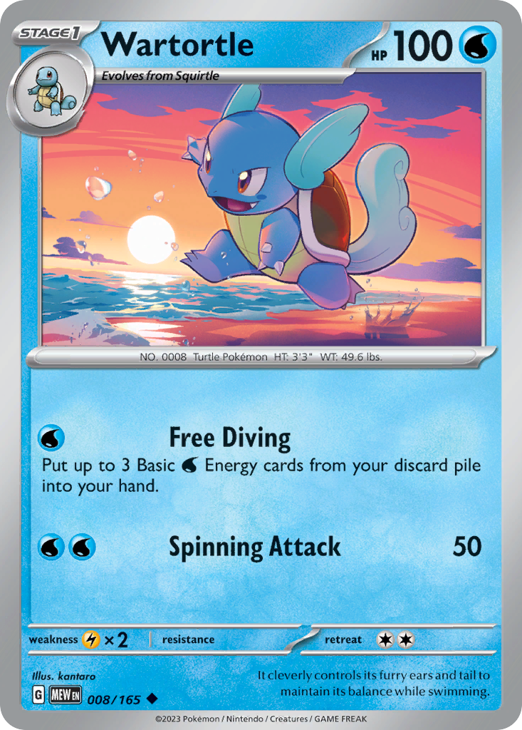 Wartortle – 151