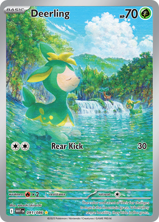 Deerling — White Flare 091/086