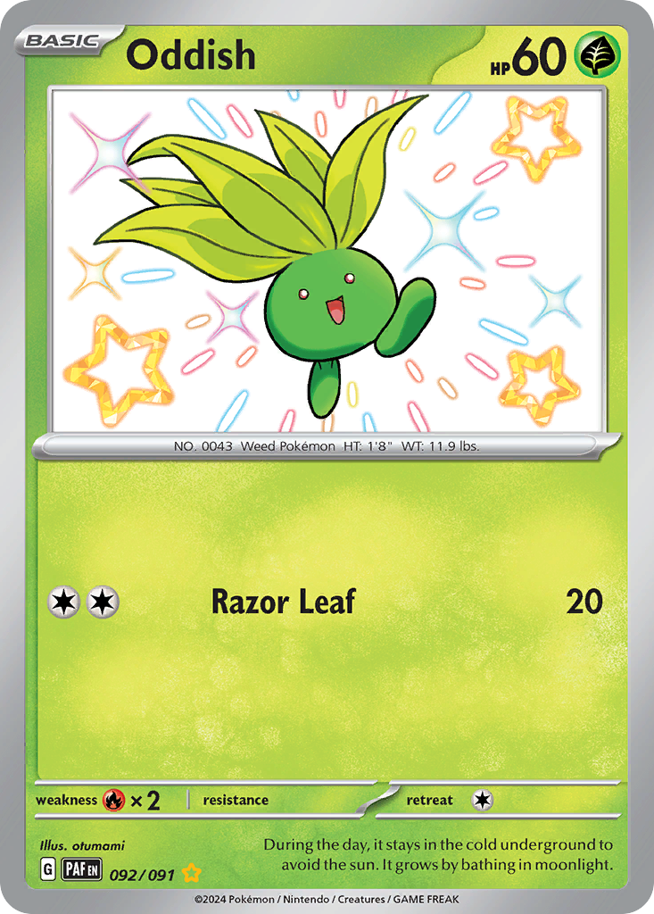 Oddish – Paldean Fates