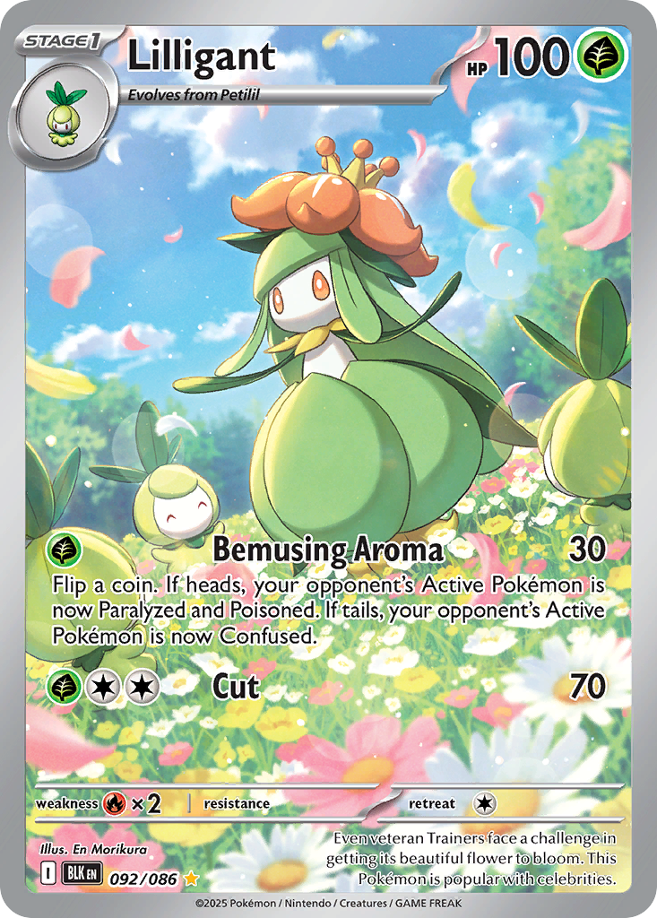 Lilligant – Black Bolt