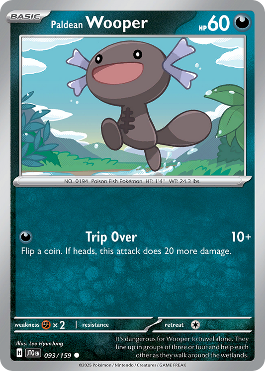 Paldean Wooper — Journey Together 093/159