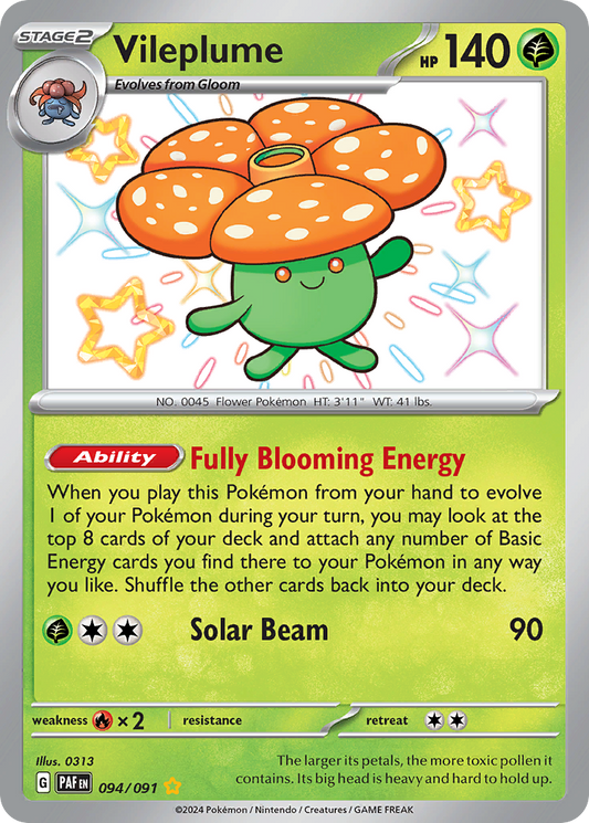 Vileplume – Paldean Fates