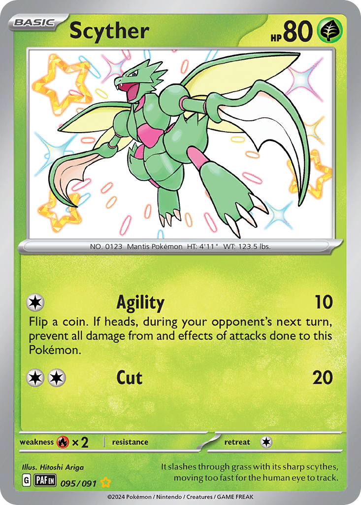 Scyther – Paldean Fates