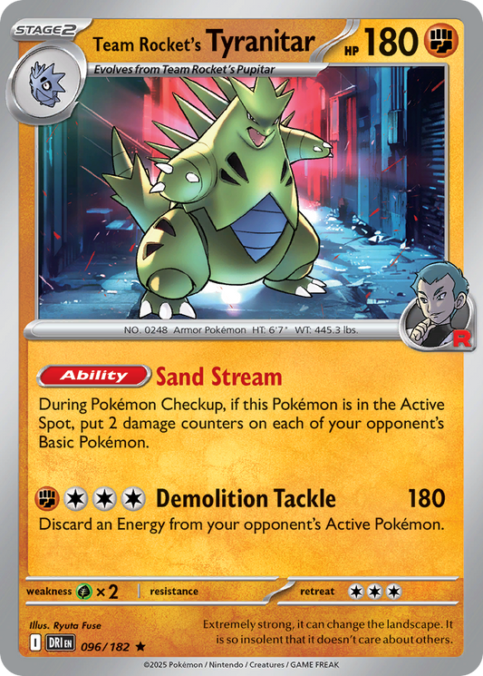 Team Rocket's Tyranitar – Destined Rivals
