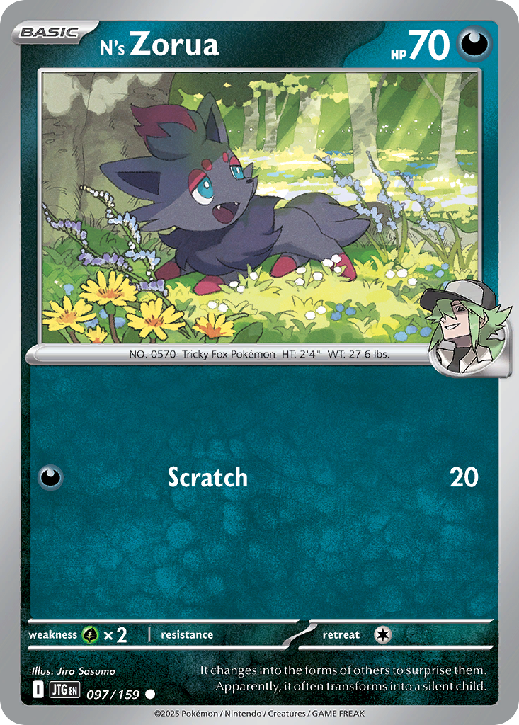 N's Zorua — Journey Together 097/159