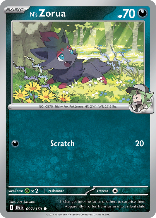 N's Zorua — Journey Together 097/159