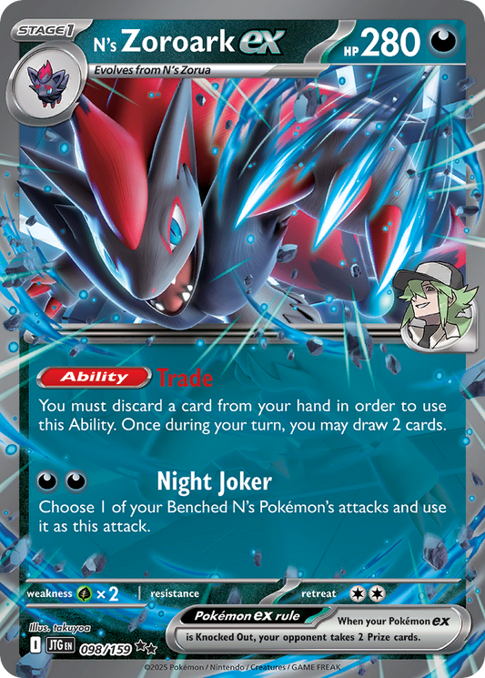 N's Zoroark ex — Journey Together 098/159